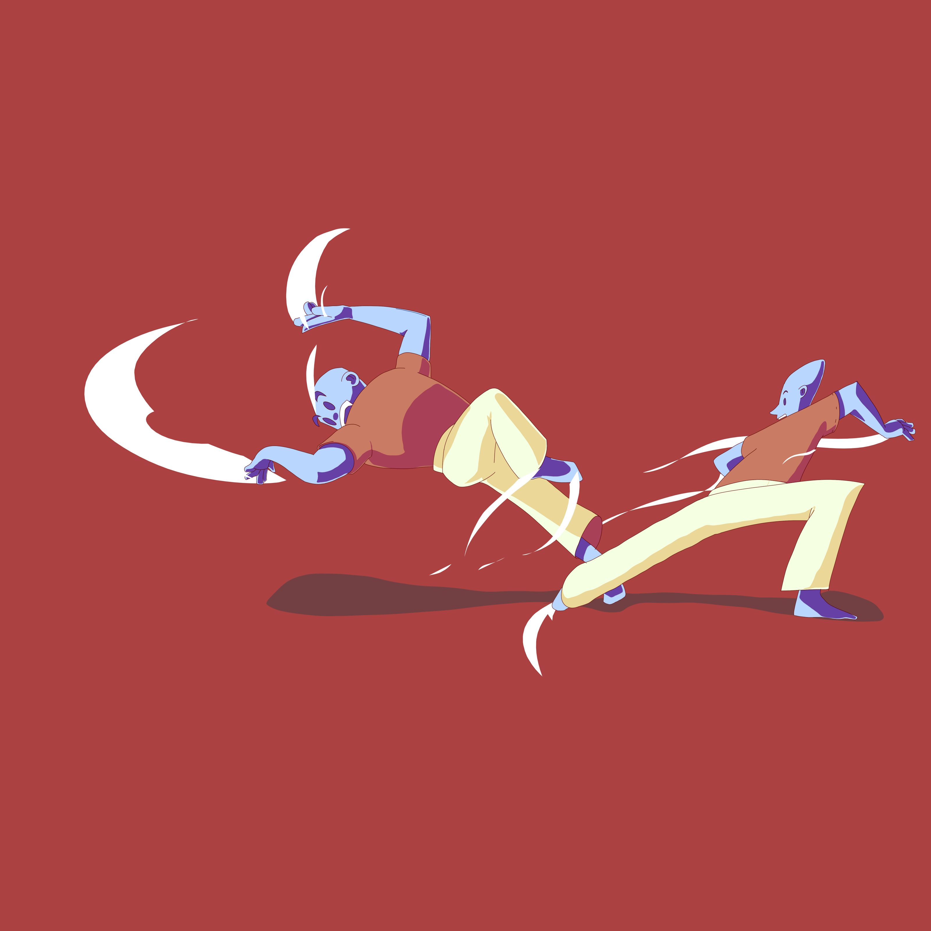 capoeira illustration